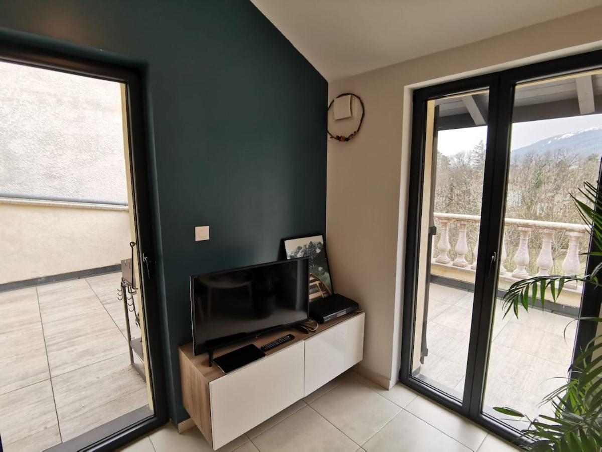 Apartamento Hebergeneve Les Terrasses Gex Exterior foto